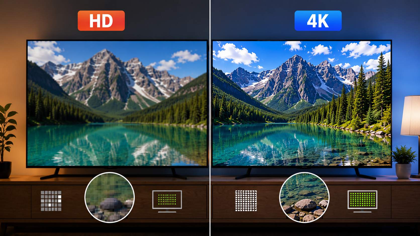 Difference Between HD vs 4K