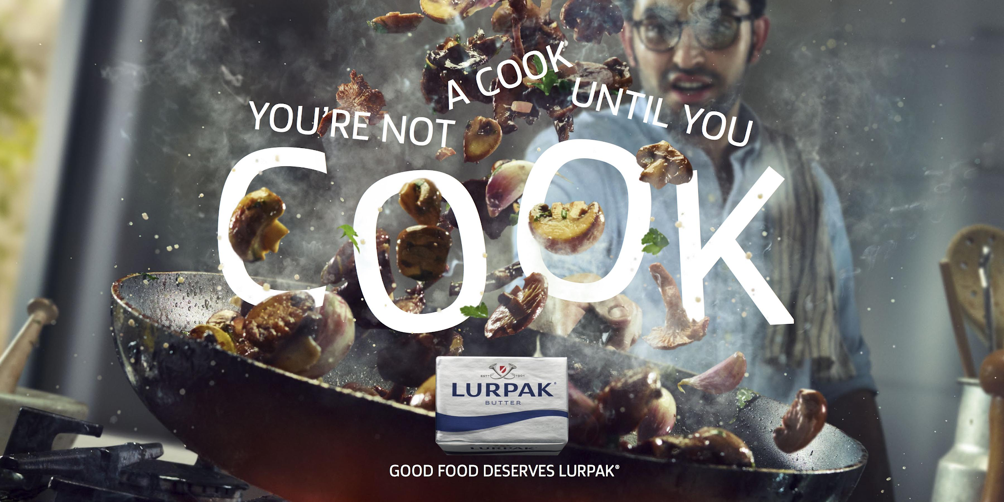 Lurpak butter food advertising campaign