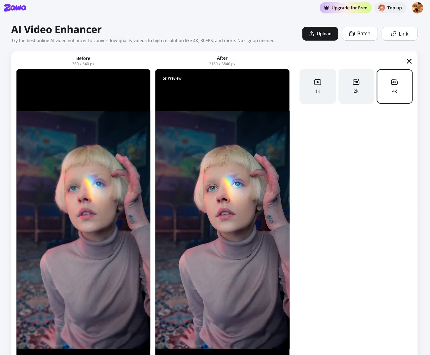 preview and download the video