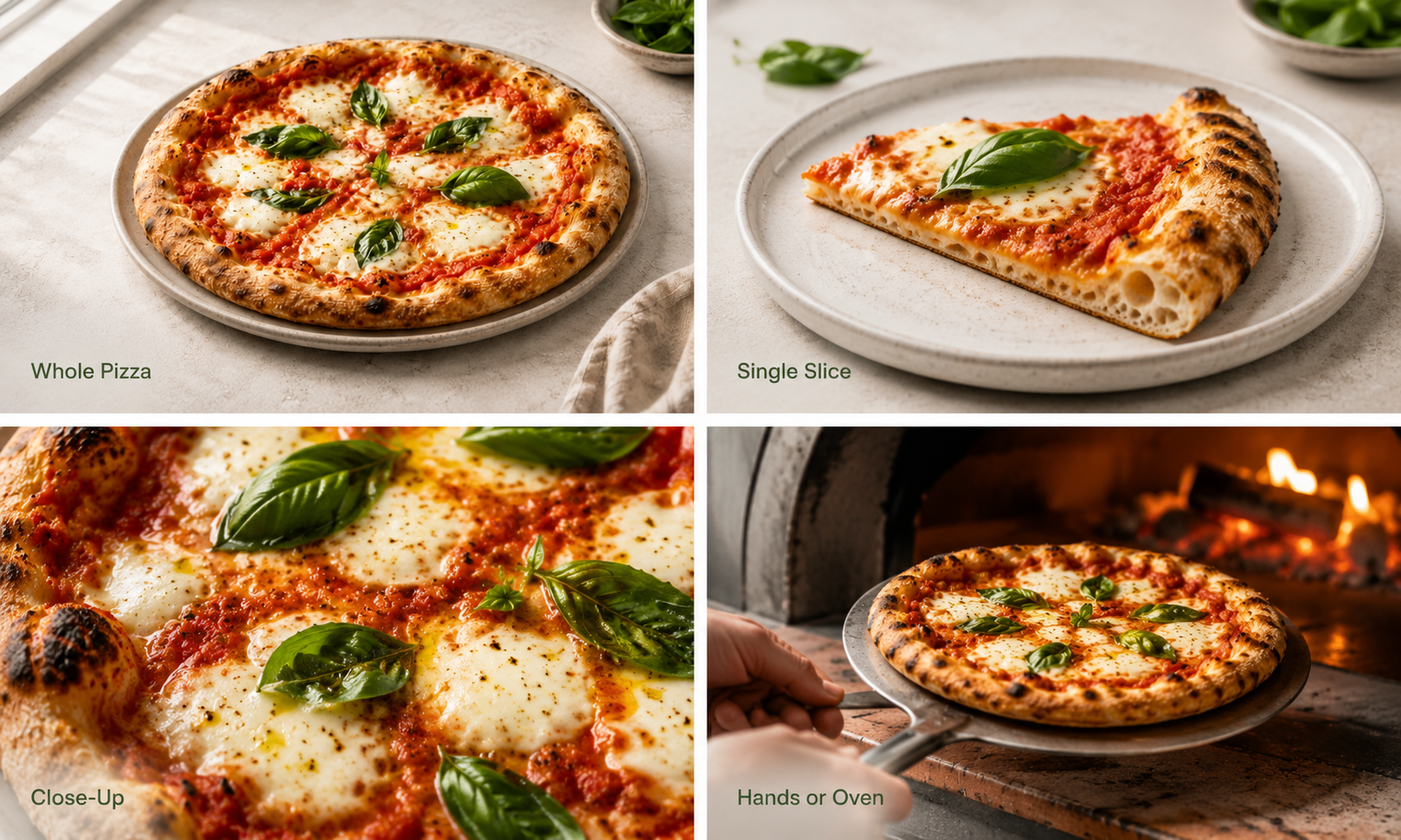 Zawa AI Editor pizza photography ideas