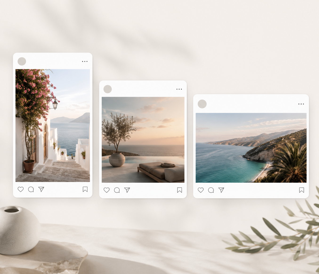 Instagram photo size guide showing portrait square and landscape dimensions