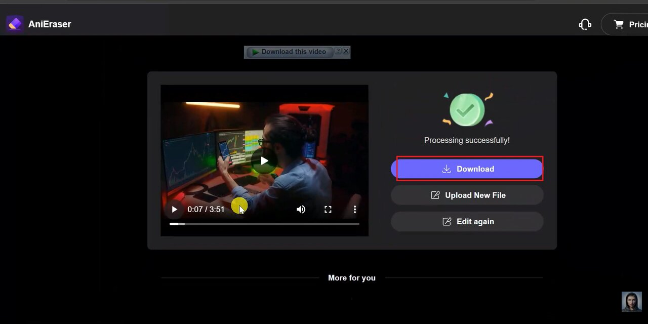 Download the cleaned file