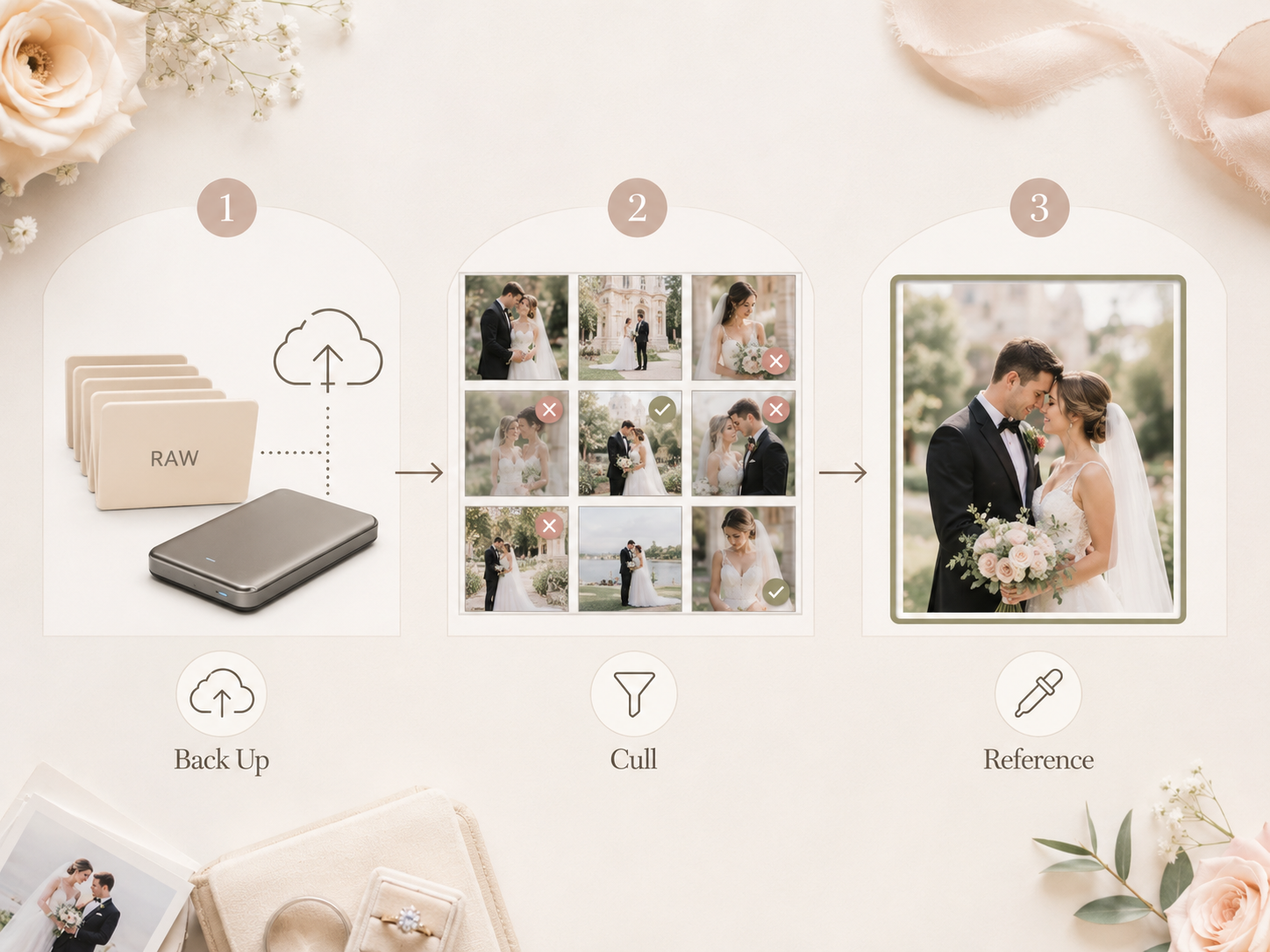 Zawa AI wedding photo culling tool