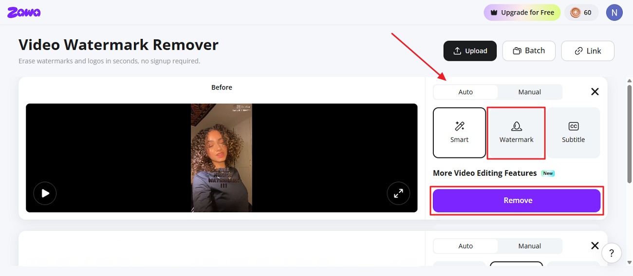 text remove watermark from video