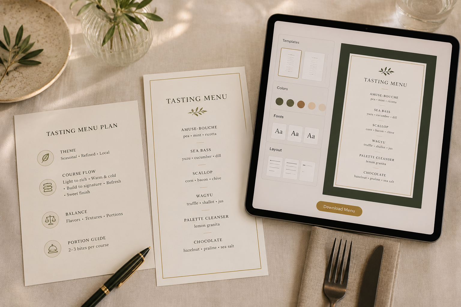 RoboNeo AI Menu Generator for Restaurants