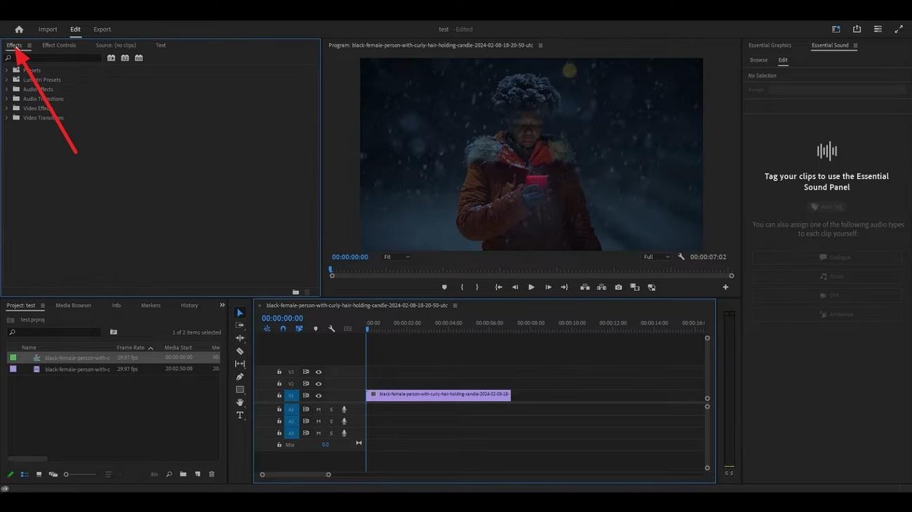  import video choose effect