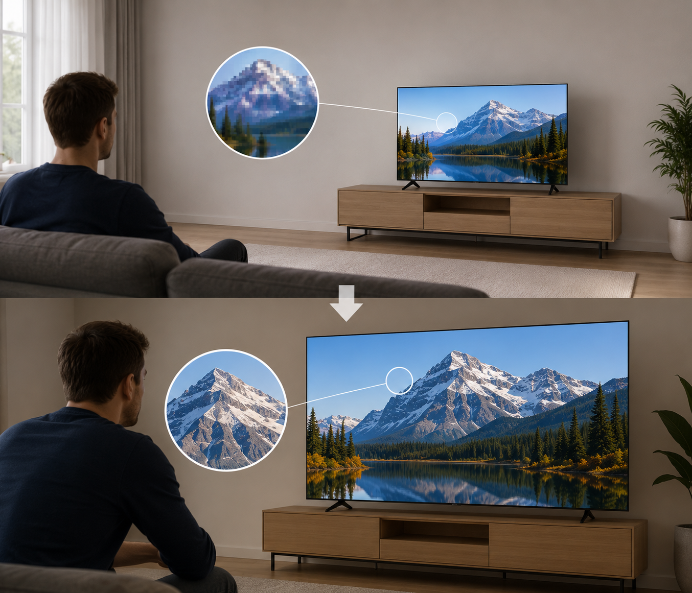 RoboNeo 4K AI Video Upscaler Comparison