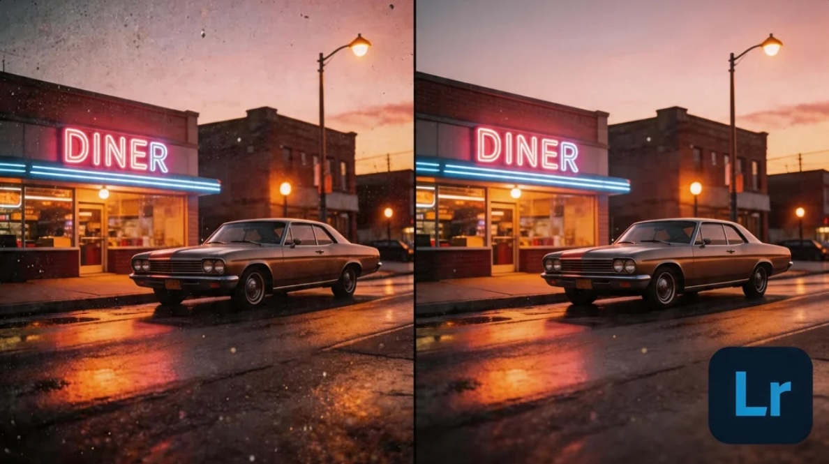 Reduce noise using Lightroom
