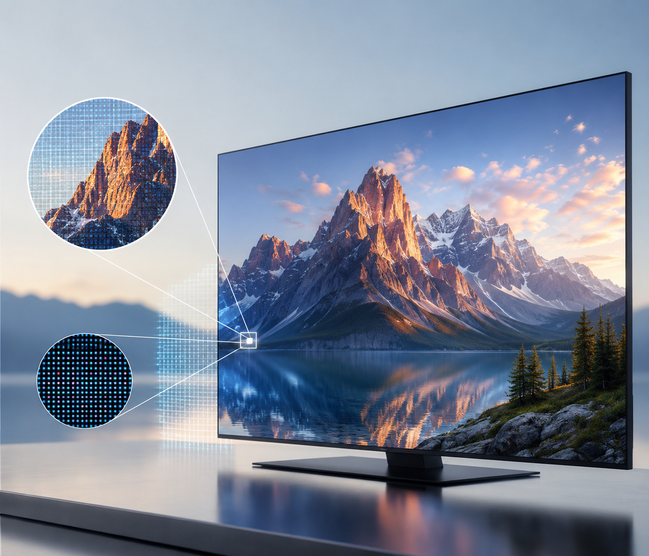 RoboNeo AI Video Upscaler for 4K TV