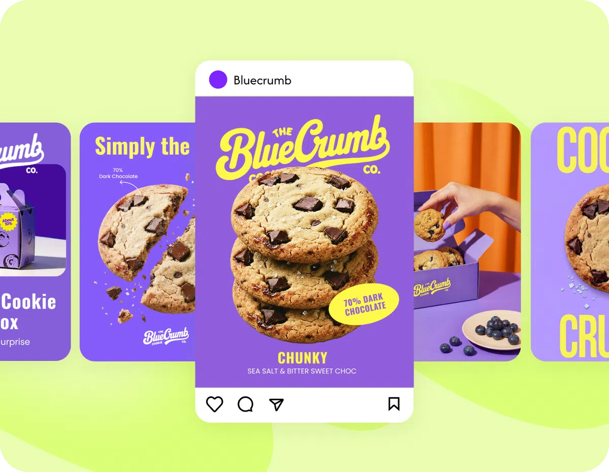 generate branding social media post