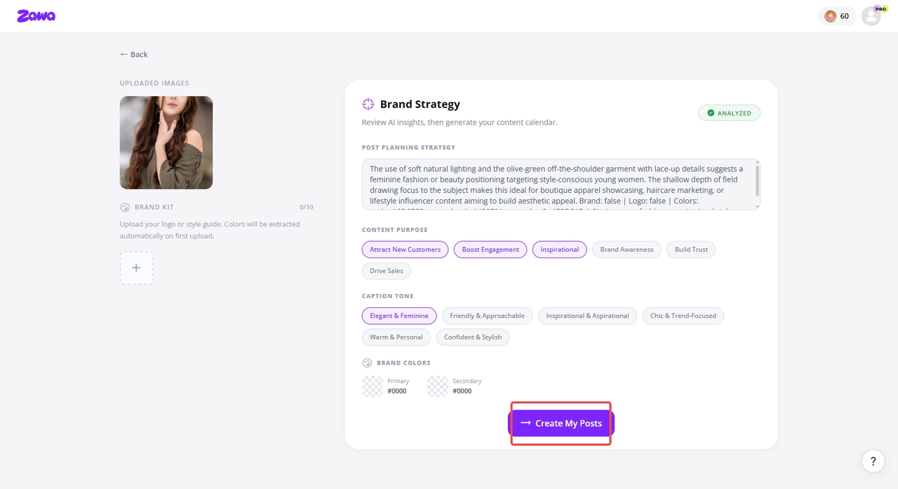customize design settings