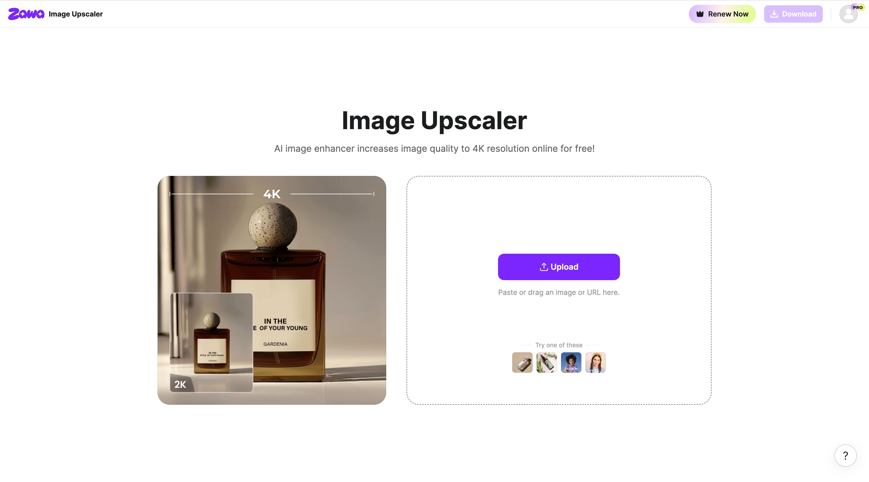 upload image in zawa