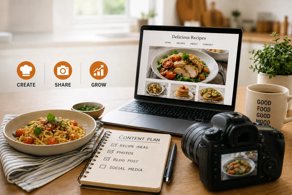 Zawa AI Editor for food blogger content