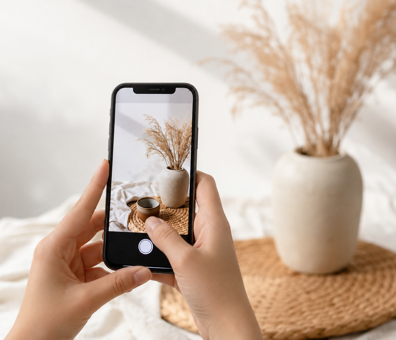 How to take Instagram photos with smartphone using natural light