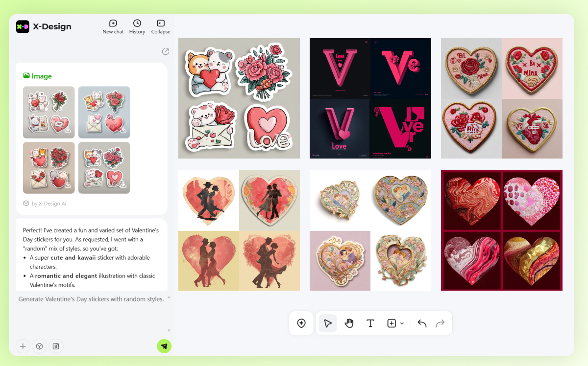 valentine sticker templates