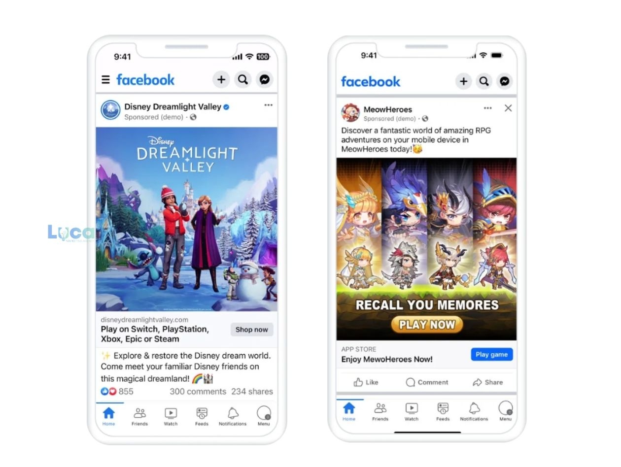 In-stream Video and Collection ads